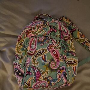 Vera Bradley Multicolor Paisley Backpack